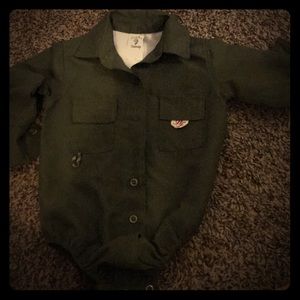 Infant fishing onesie